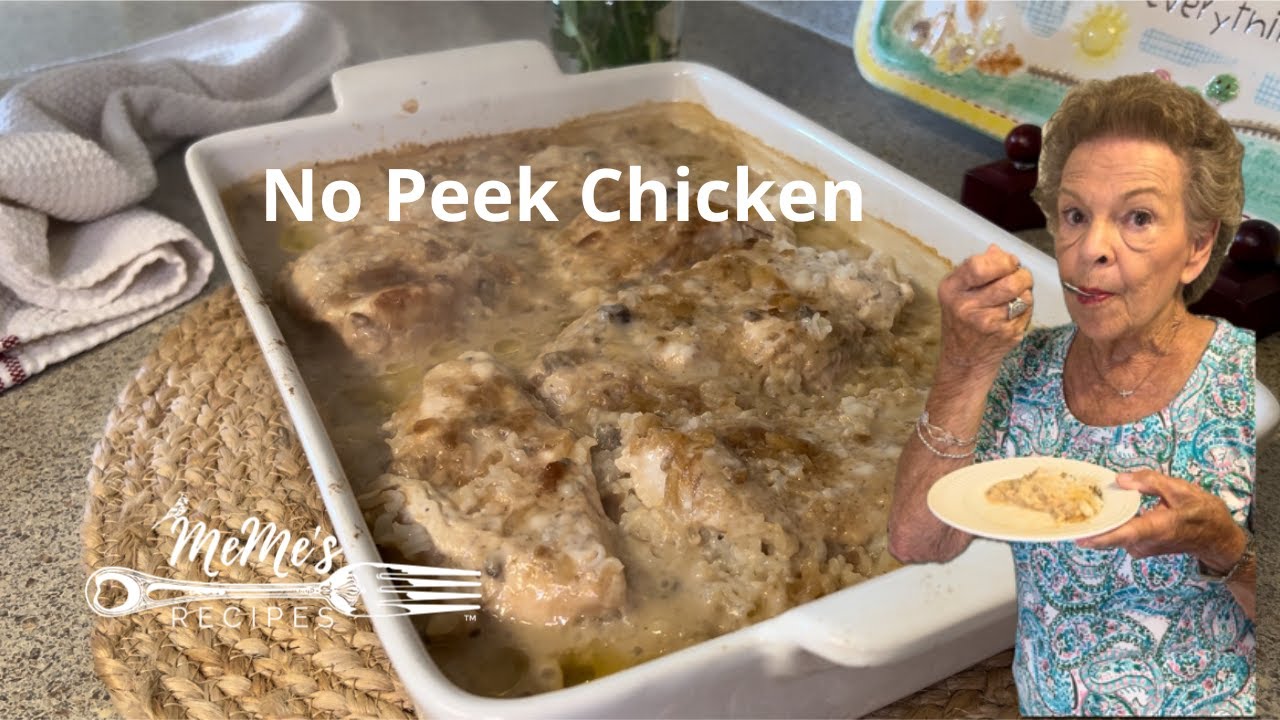MeMe's Recipes | No Peek Chicken