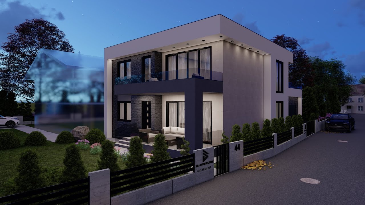 Shtëpi Banimi P+1 - S House - Gjilan [VB ARCHITECTURE]