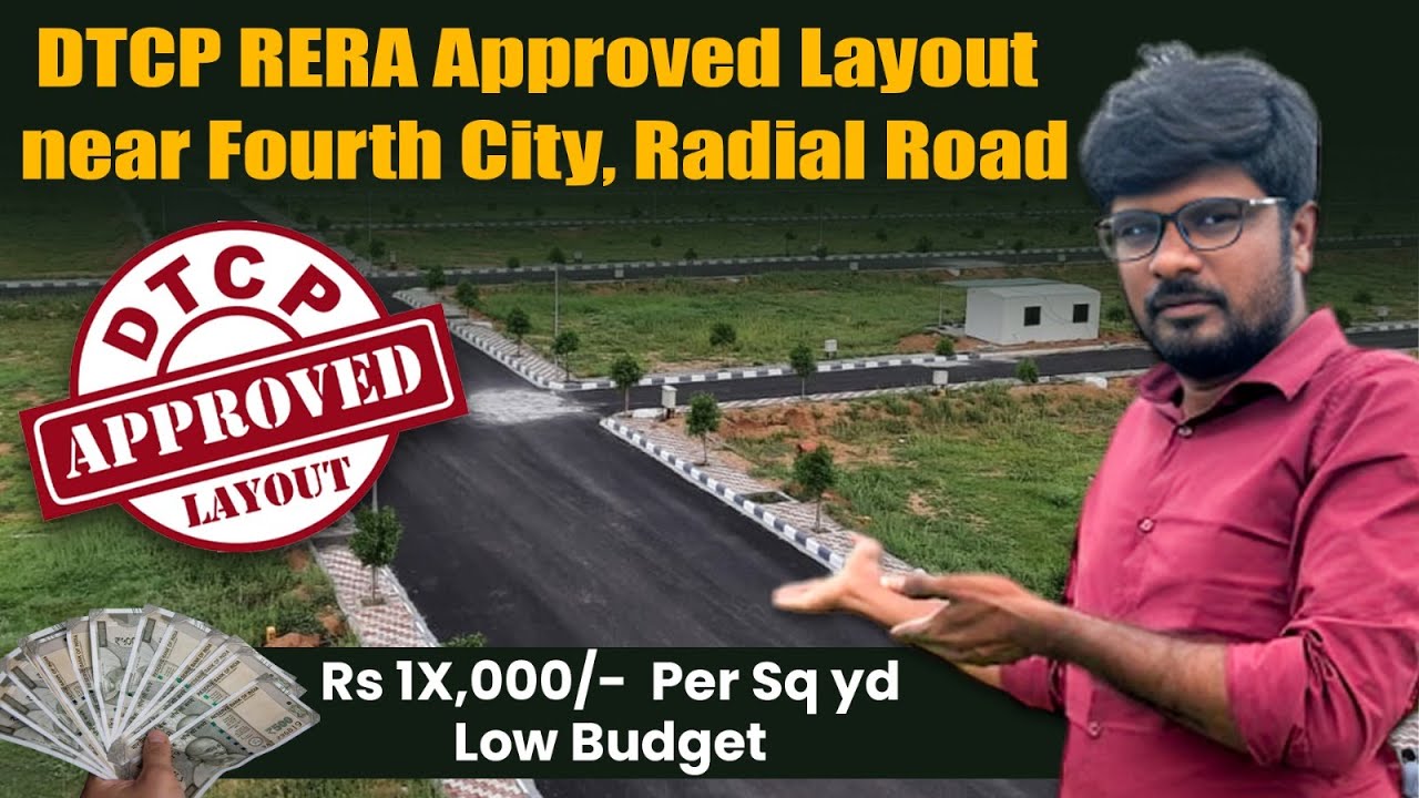 DTCP & RERA Approved Plots @ Kadthal | Gated Community Near Srisailam Highway