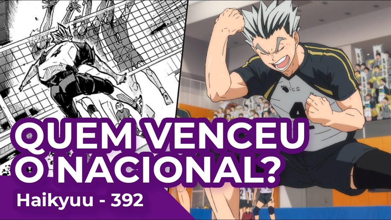 HAIKYUU CAPÍTULO 392 DO MANGÁ - APENAS UMA ESTRELA - REVIEW/ANÁLISE