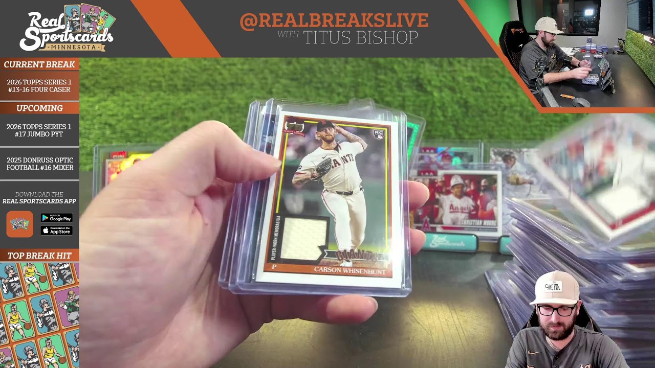 2026 Topps Series 1 #13-16 FOUR CASE PICK YOUR PLAYER (2/11/26)