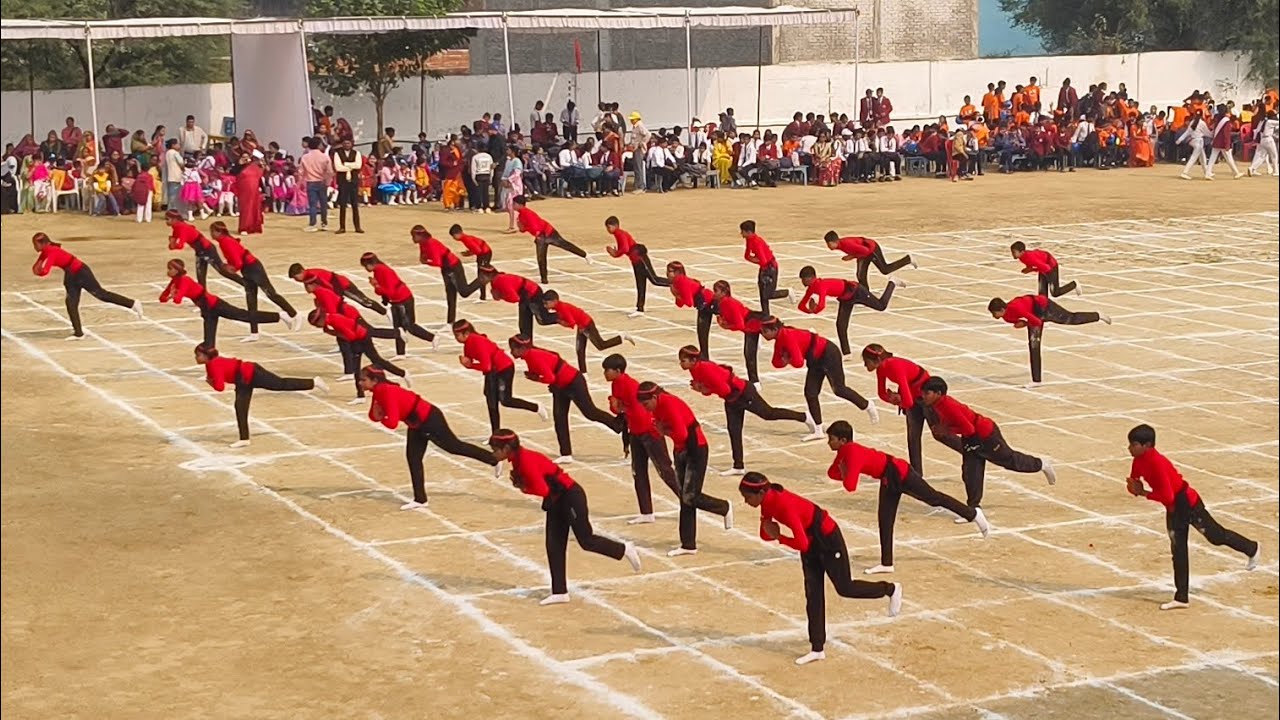 New RSJ Public School || Yoga Drill 2025 || Yoga Performance || NRSJPS ✔️
