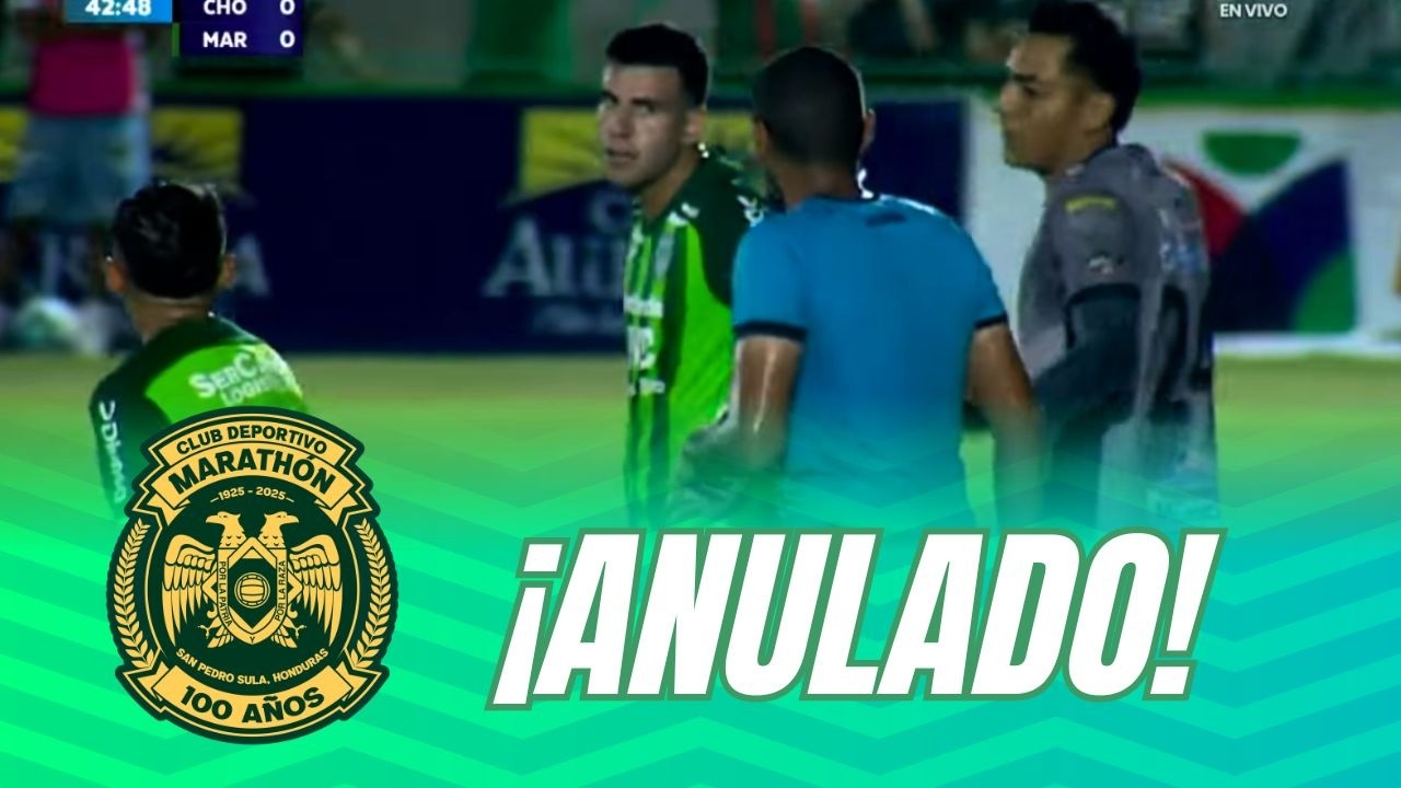 ¡Gol anulado! Alexy Vega celebraba su gol pero Messiniti intervino en la jugada estando adelantado