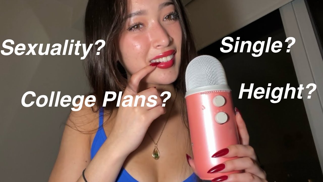 ASMR Answering Your Juicy Questions 💋