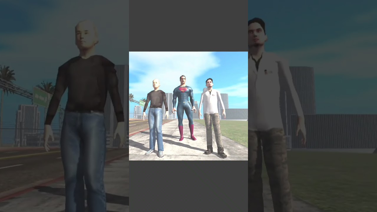 Indian bike driving 3d handling transform Superman #shots