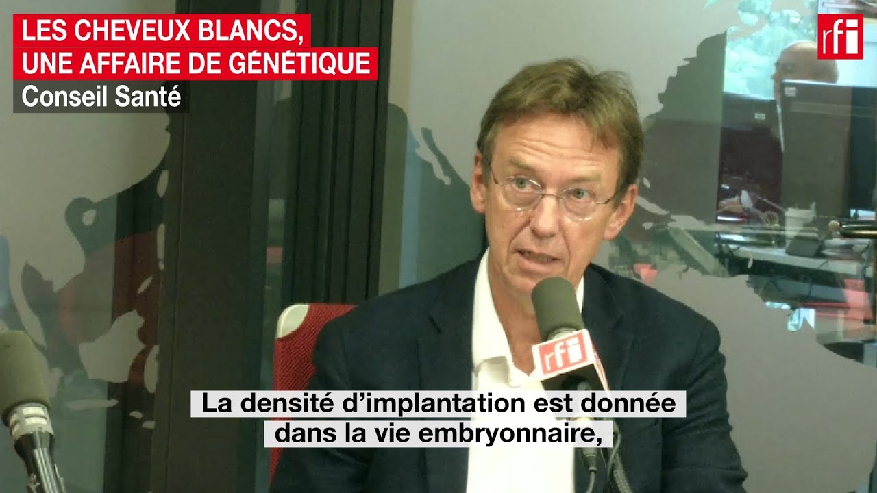 Les cheveux blancs, une affaire de g&eacute;n&eacute;tique