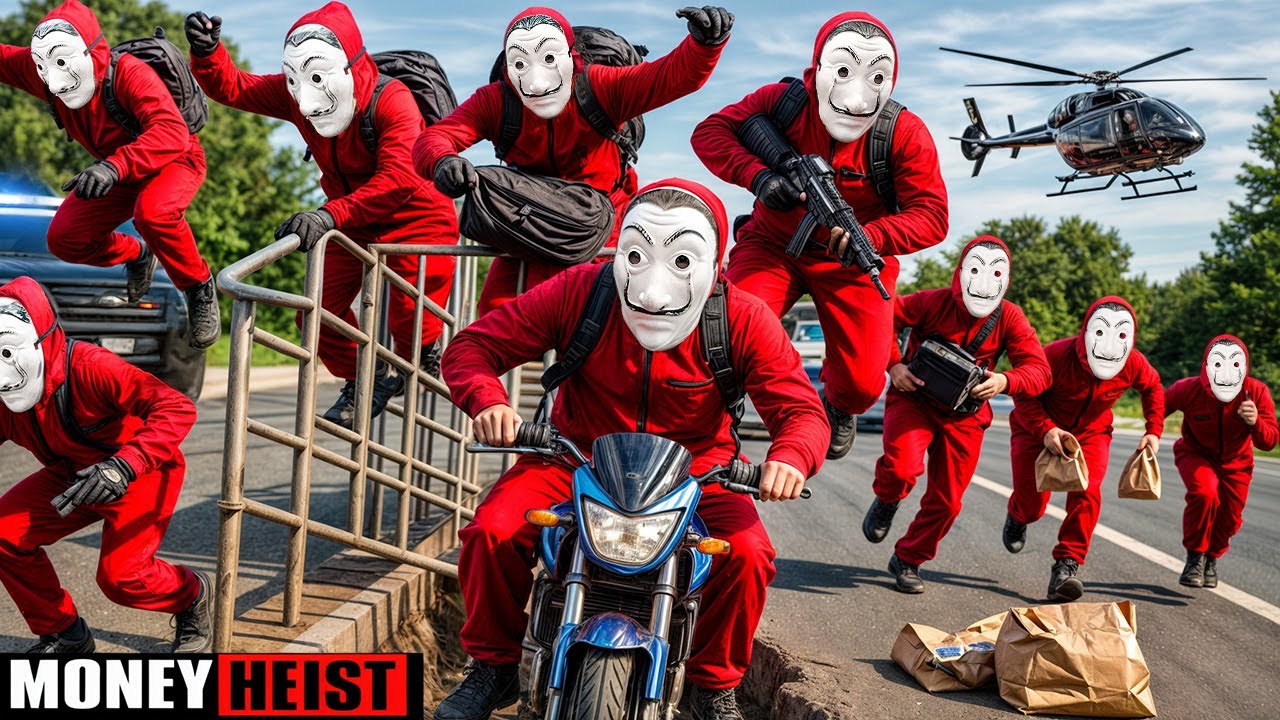 PARKOUR VS MONEY HEIST! 6 | BAD GUYS: No ESCAPE, POLICE Redline Trap Closes In (BELLA CIAO) Epic POV