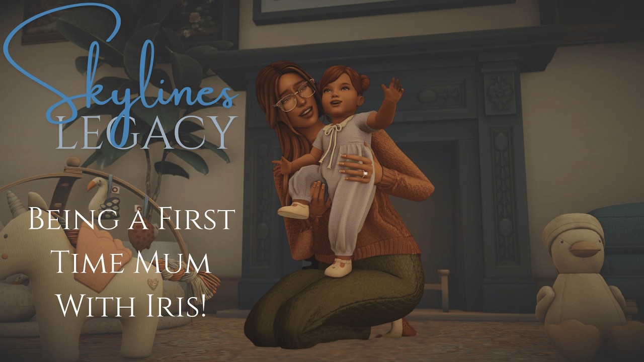 Iris is a New Mum 🍼 and our Family Gameplay Begins! - Skylines Legacy | Sims 4