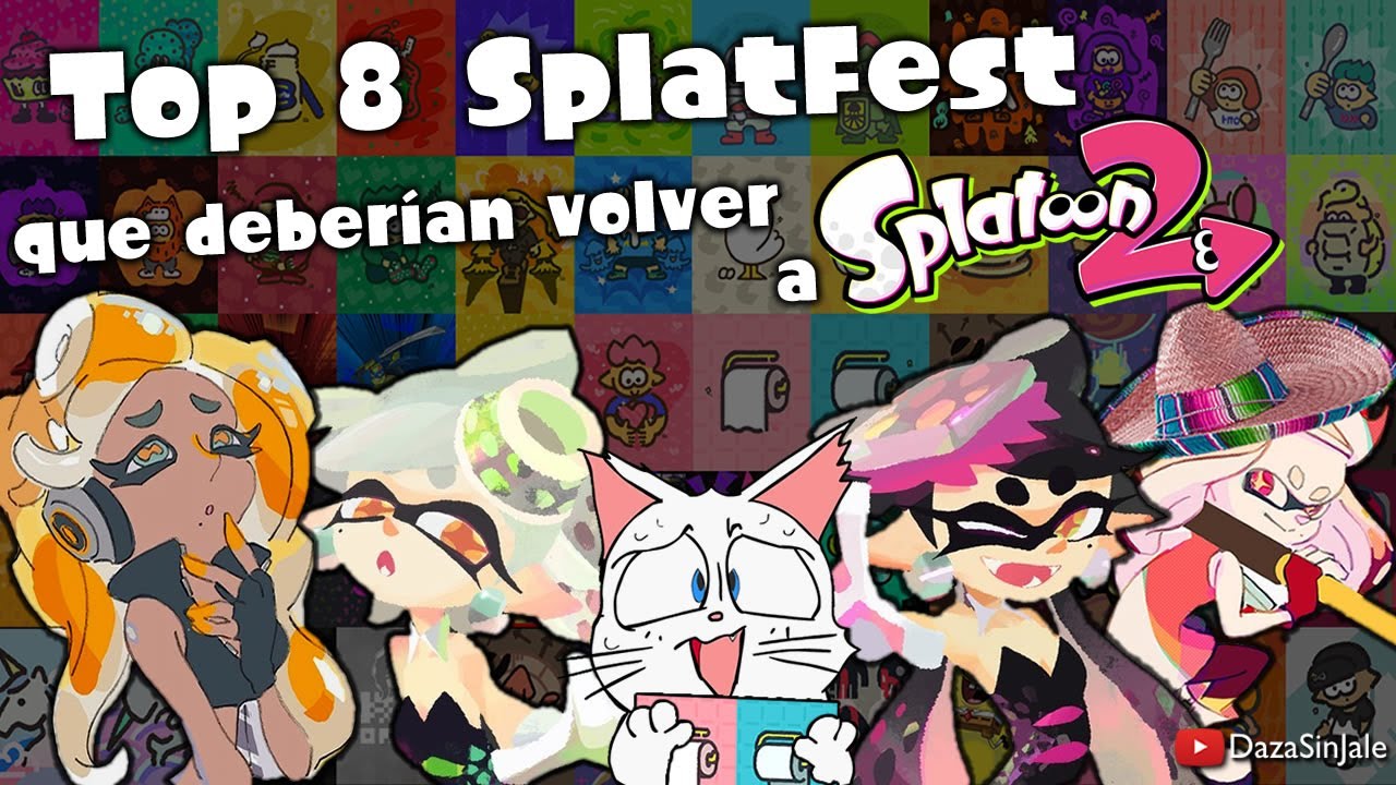 Top 8 SplatFest que deberían volver a Splatoon 2