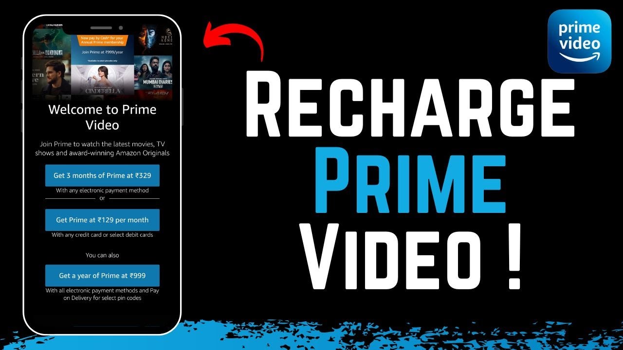 How to Recharge Prime Video !