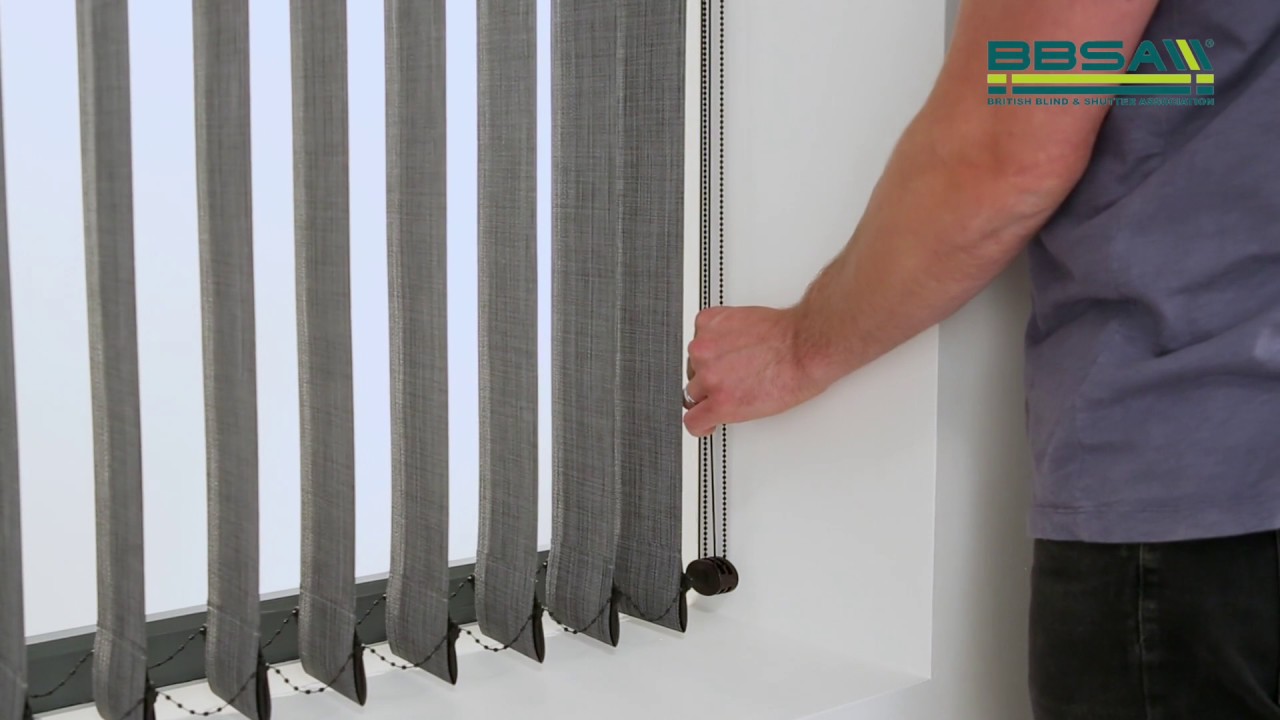 How to make vertical blinds safer