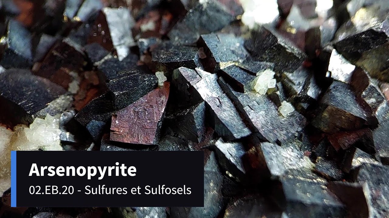 02.EB.20 - Arsenopyrite ‐ #B75 - Minéraux