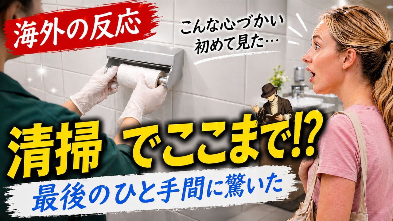 【海外の反応】日本のトイレは異常レベル…白人女性が言葉を失った理由