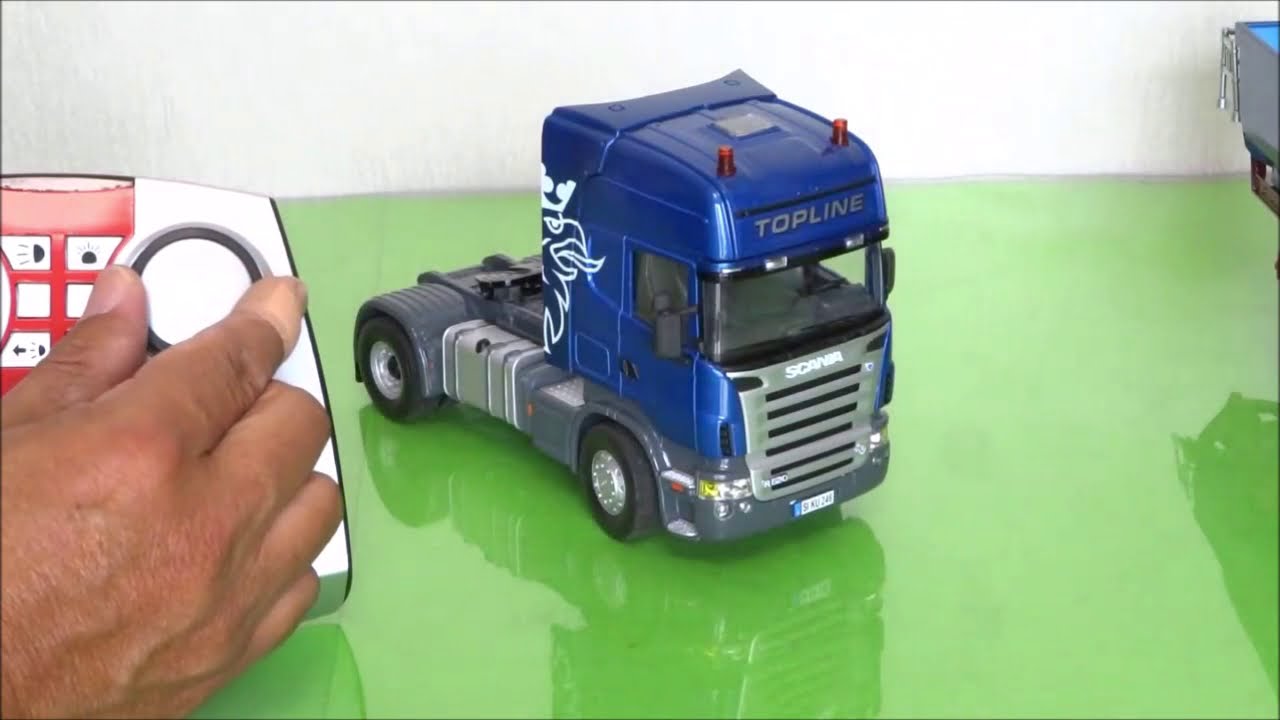 Siku Control 32　Scania with Dumper Truck Set With Remote Control