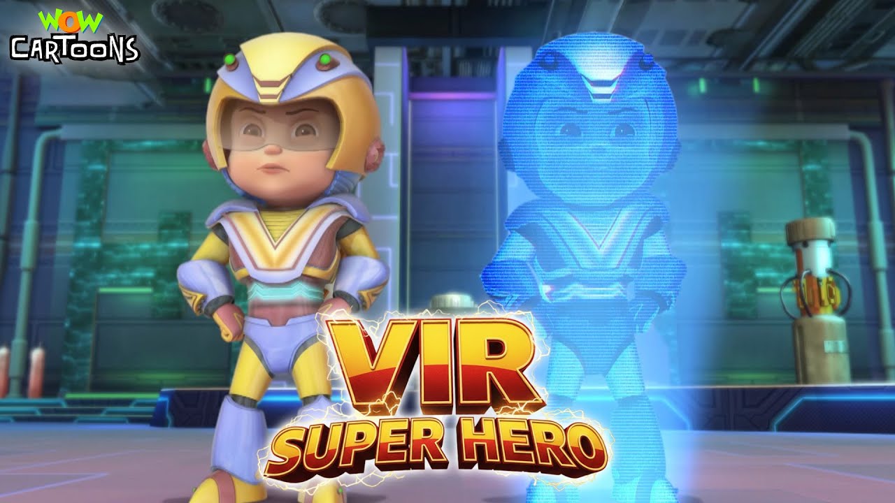 Vir The Robot Boy : Vir Vs Robotic Vir | Vir Super Hero Compilation | 3D Animated Cartoon