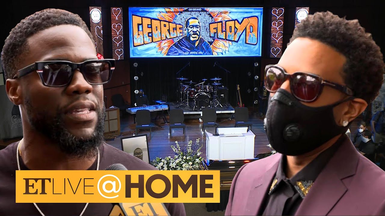 Ludacris, Kevin Hart and Other Celebrities Attend George Floyd’s Memorial | ET Live @ Home