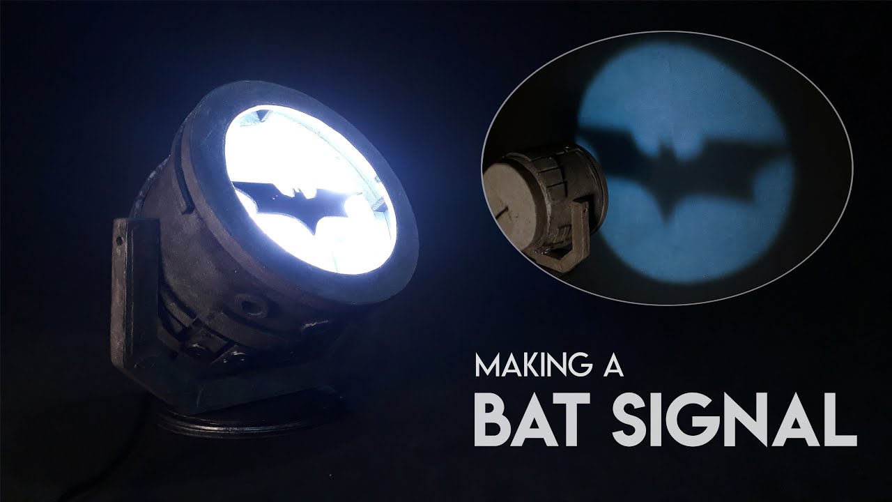 How to Make a Bat Signal That Works! | The Batman