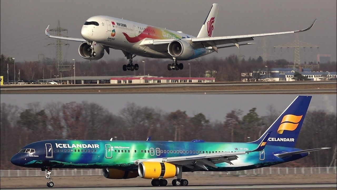 Frankfurt Airport Planespotting 2019 Airbus A300 A330 A350 A380 Boeing 747 757 777 787