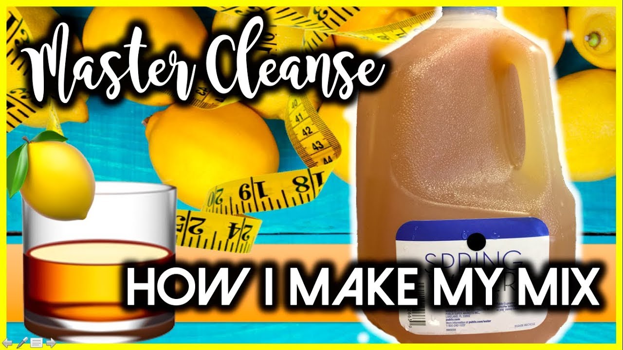 Рецепт детокс-лимонада Master Cleanse: КАК Я ГОТОВЛЮ СВОЙ ГАЛЛОННЫЙ СМЕСЬ
