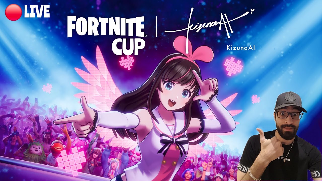 🔴 GAMES ABONNES + FORTNITE LIVE CUP KIZUNA AI DUO Manette PS5!