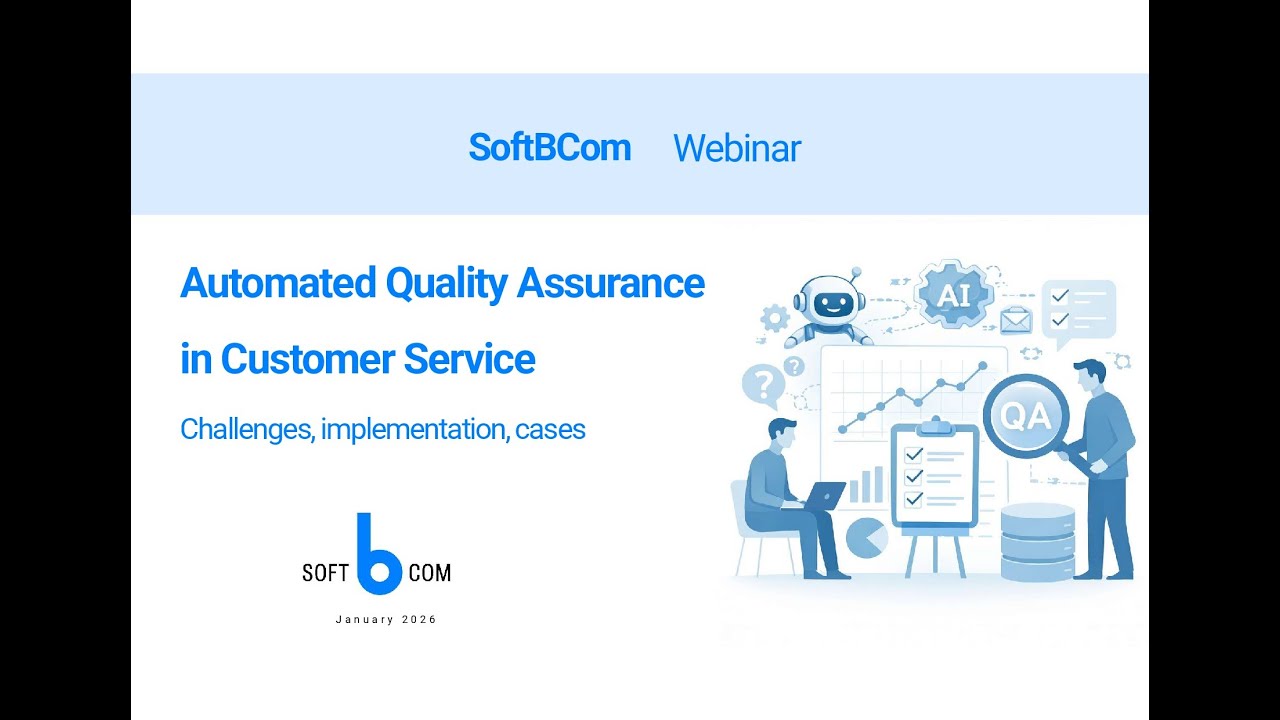 Automated quality assurance in customer service Webinar 28.01.2026