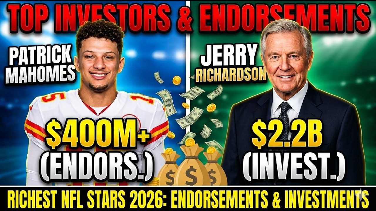 Richest NFL Stars 2026 Including Endorsements & Investments ( 2026 NFL Combine )