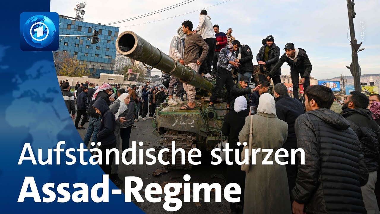Aufständische stürzen syrischen Machthaber Assad