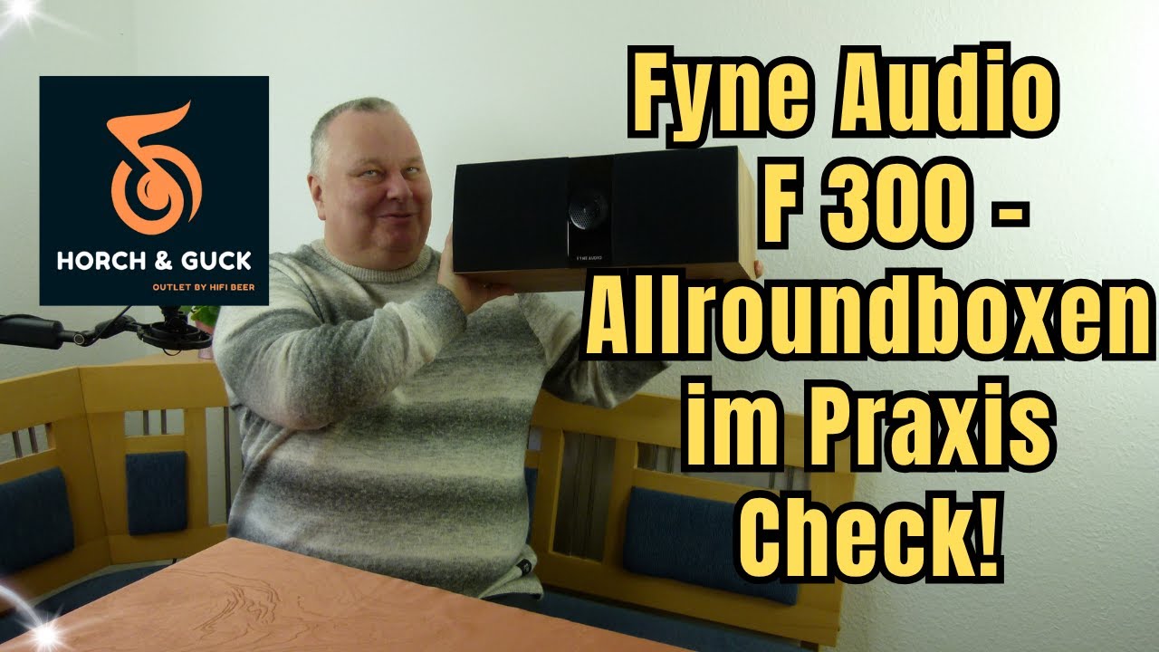 Fyne Audio 300er Serie &ndash; Vielseitige Lautsprecher f&uuml;r Musikliebhaber jetzt bei Horch & Guck im Shop!