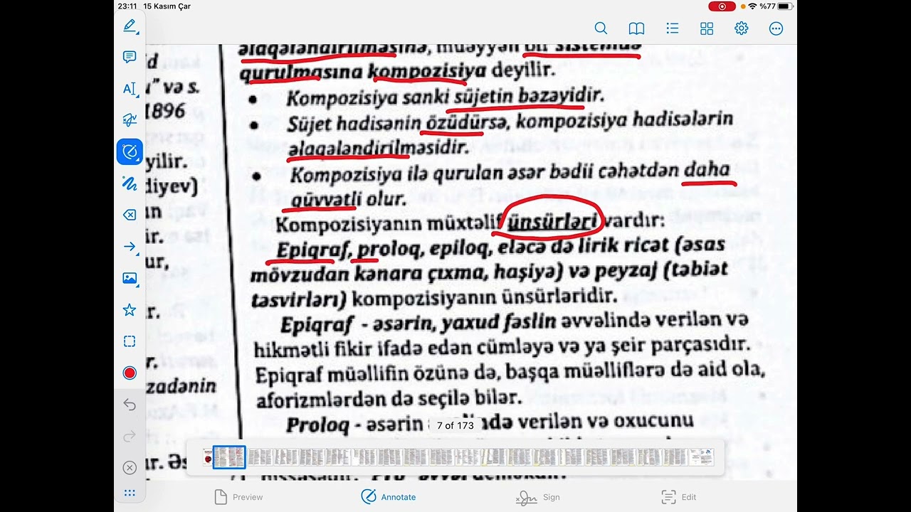 Bədii əsərin quruluşu.Süjet və kompozisiya
