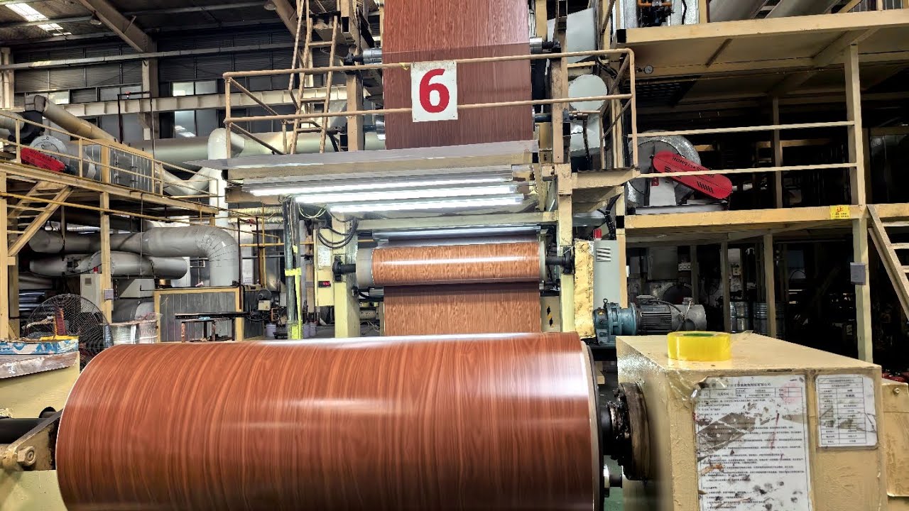 Woodgrain Color Coated Aluminum Coil. Choose us!