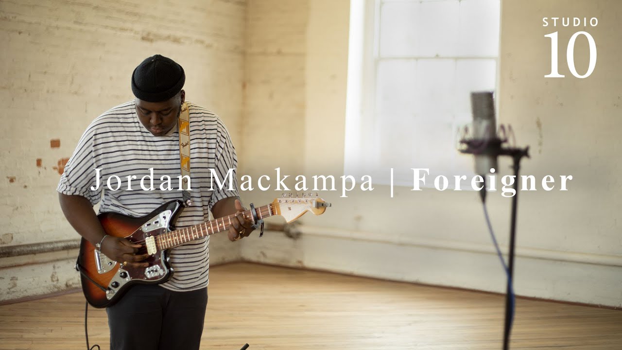 Jordan Mackampa 'Foreigner' | Studio 10 Session | Blackstar