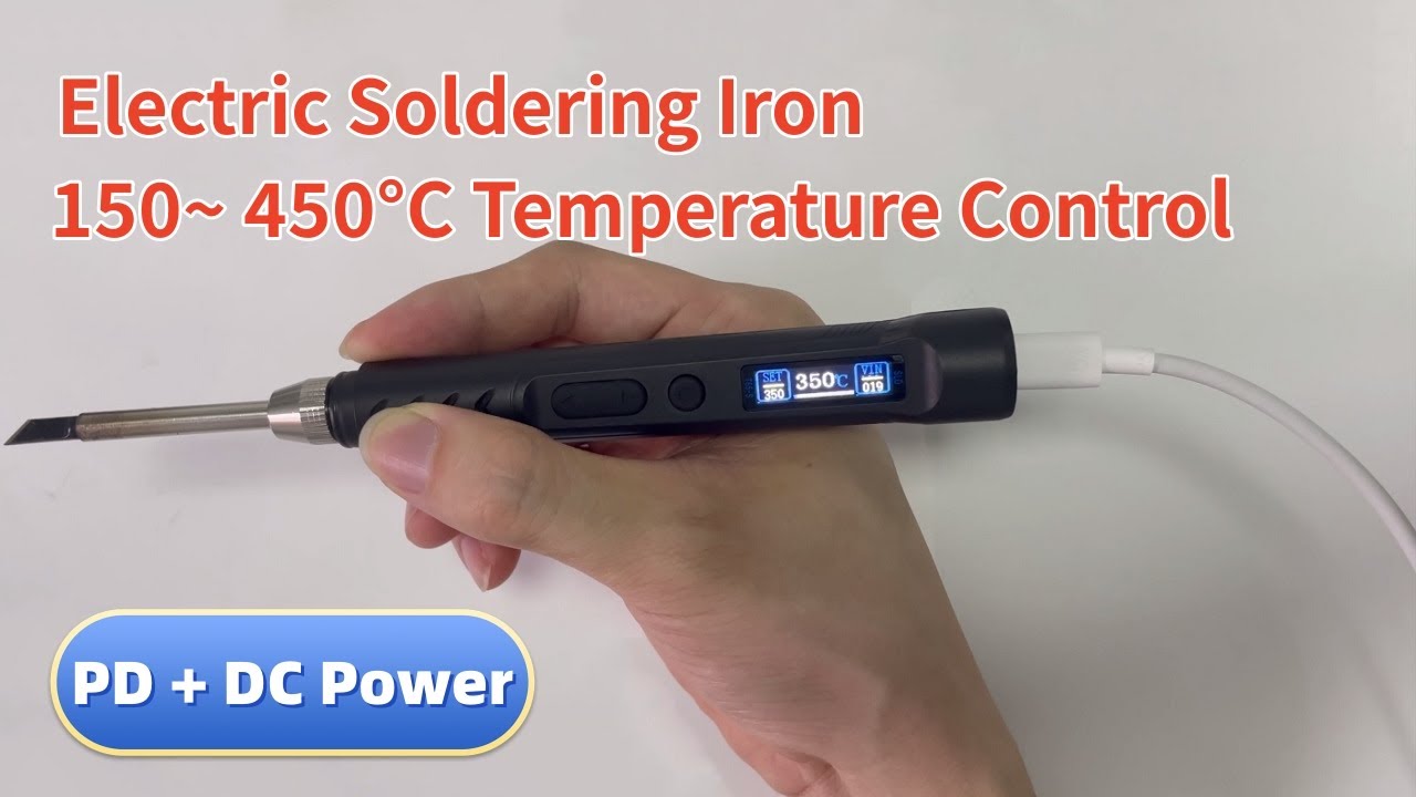Supercharge Your Soldering Game : T65-SP PD 65W Rapid Heating Smart Temp Controlled Soldering Iron
