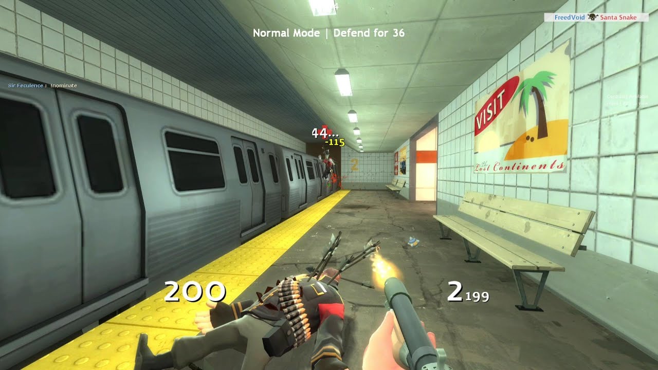TF2 Zombie Escape - Subway Escape