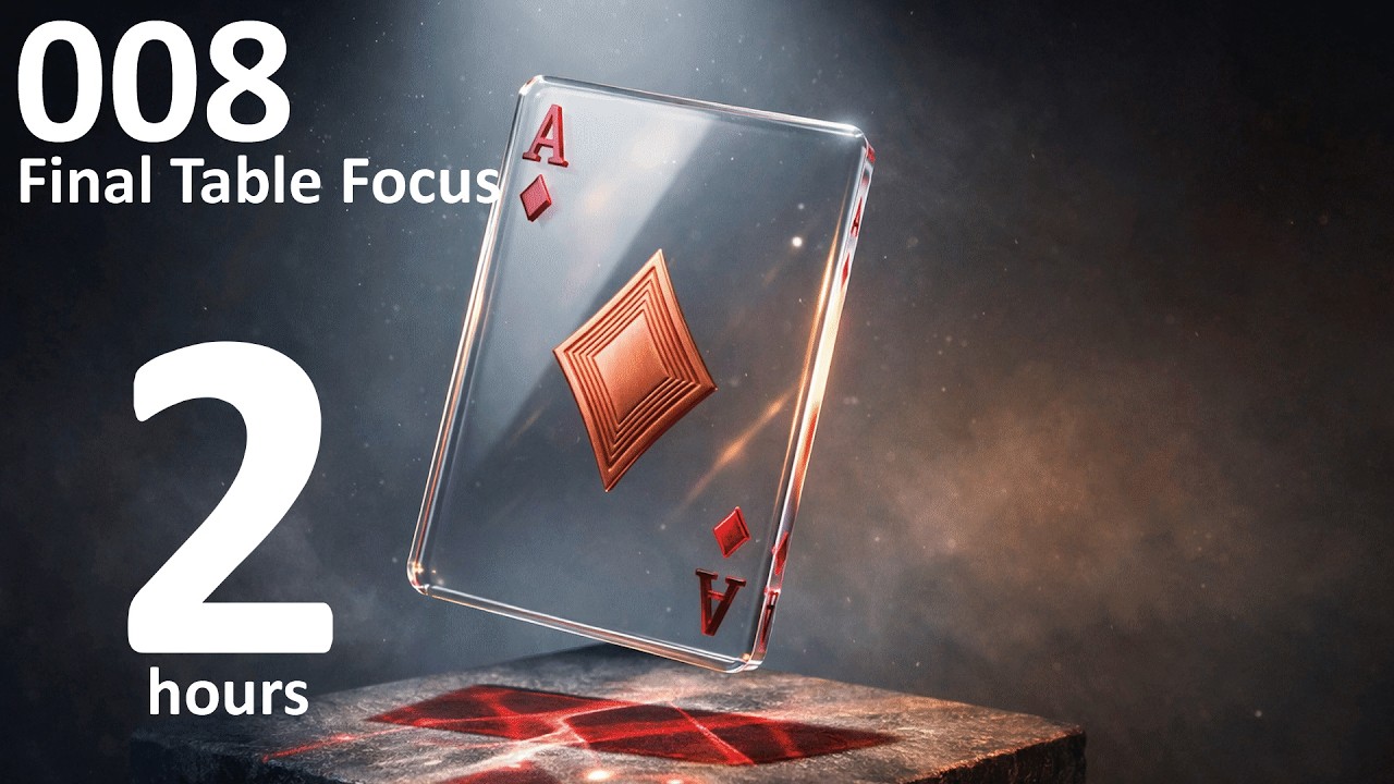 008 – Final Table Focus | 2 Hour Deep Poker Ambient
