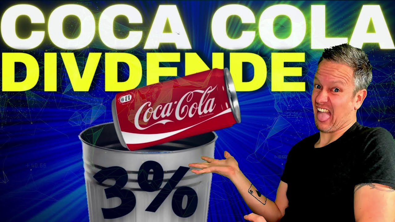 Coca Cola Aktien-Dividende [+3%] 📈 Lohnt sich das?