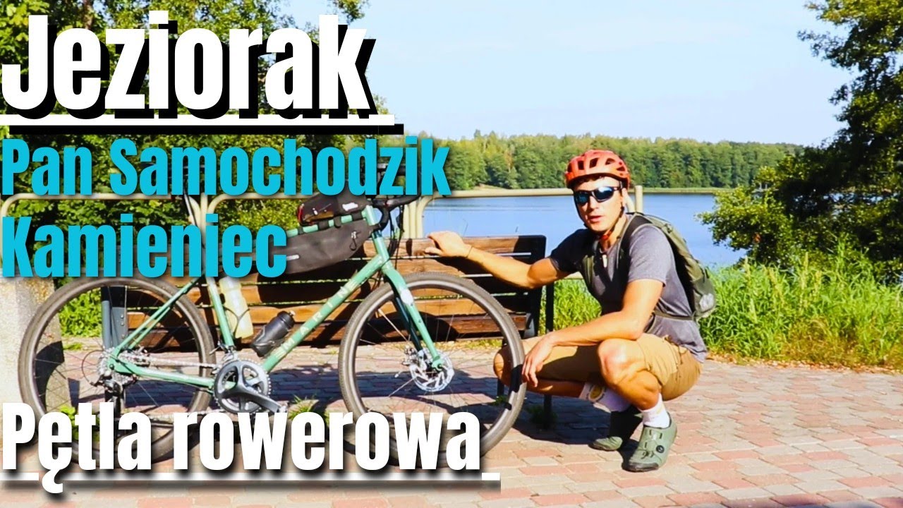 Jeziorak - rowerem wkoło najdłuższego jeziora w Polsce.100km po Pojezierzu Iławskim #bike #4k
