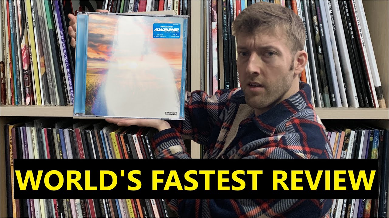 Reviewing BROCKHAMPTON's Roadrunner in 10 seconds or less