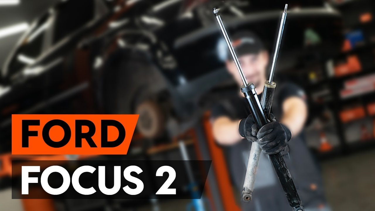 Cómo cambiar los amortiguadores traseros en FORD FOCUS 2 (DA)  [INSTRUCCIÓN AUTODOC]