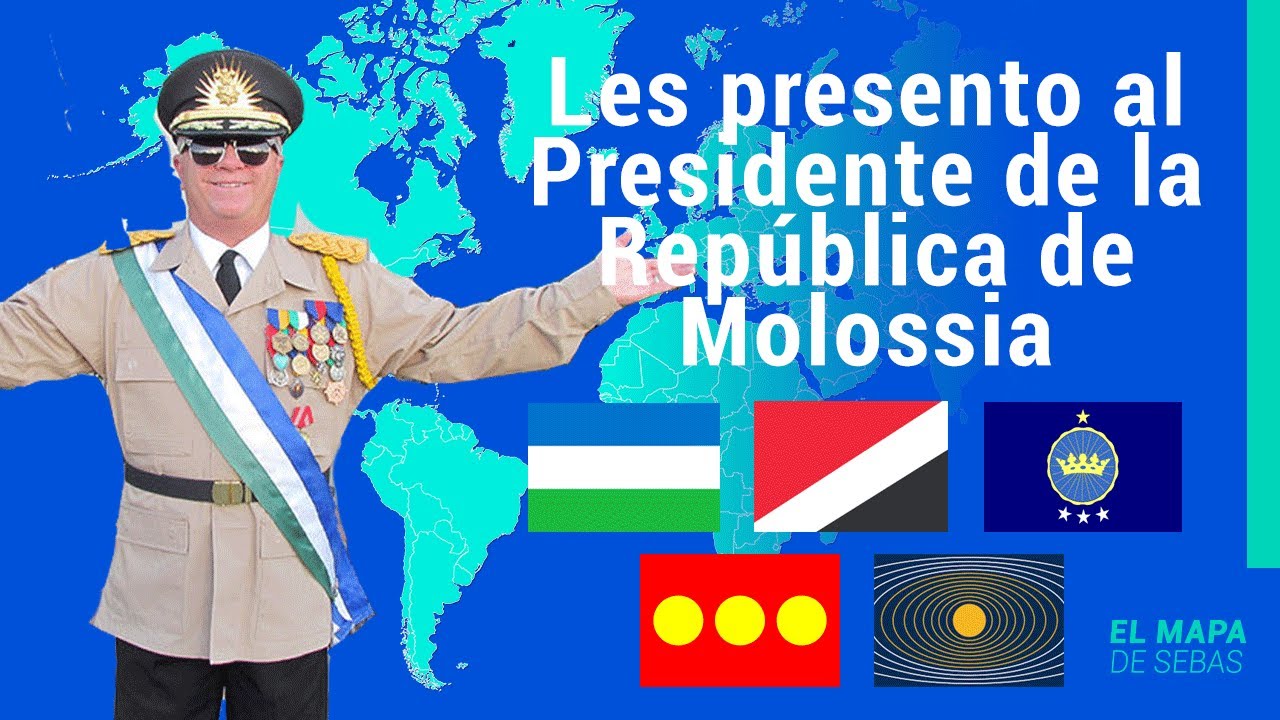 🌏🌏Las MICRONACIONES (Molossia, Sealand, Asgardia, Christiania, Sudán del Norte) - El Mapa de Sebas