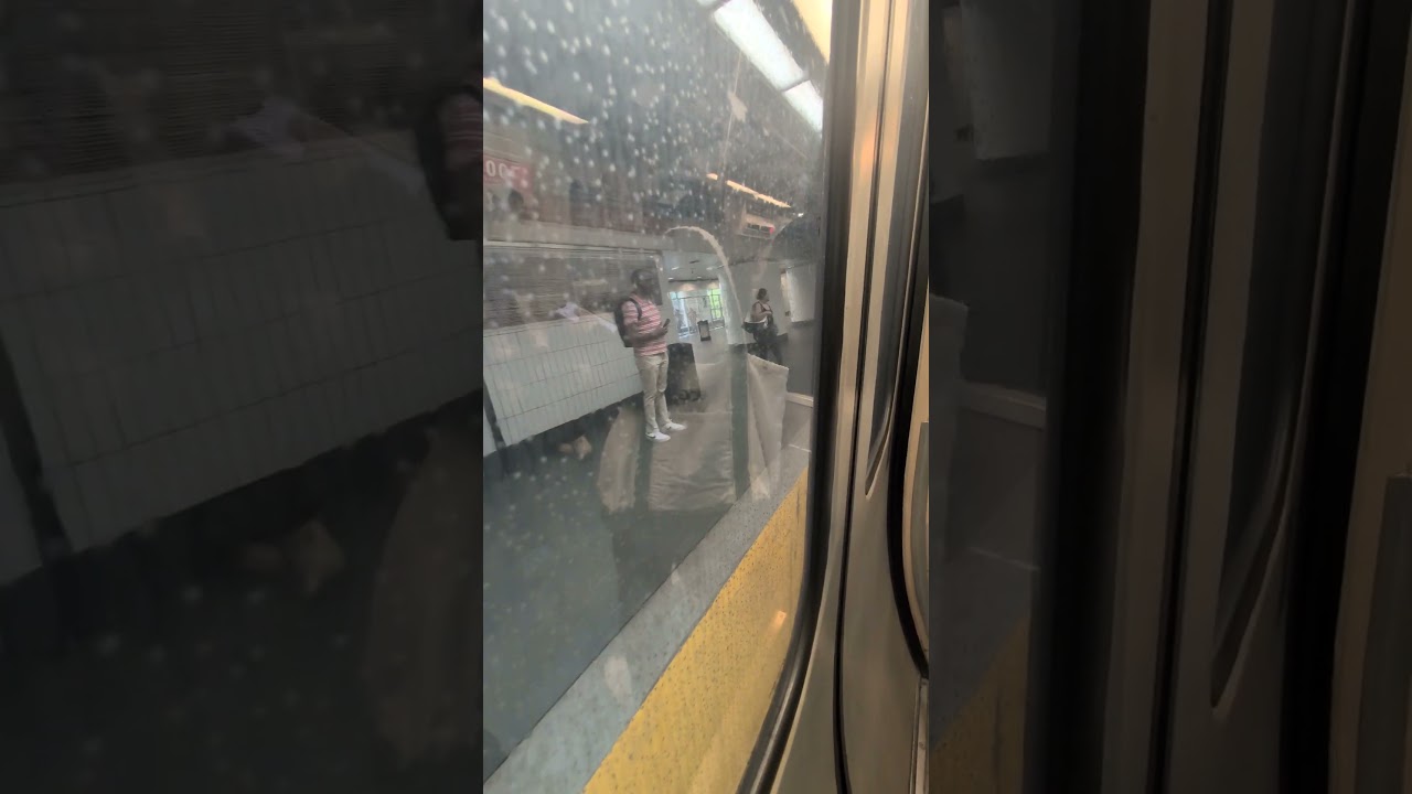 Ride on MARTA CQ310 #186 on the 🪙 line From Peachtree to North av#atlanta#metro#rapidtransit#subway