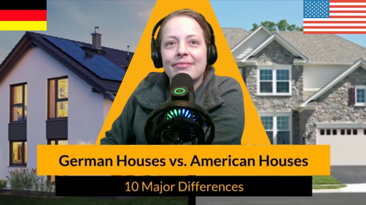American Girl Reacts to German Houses VS.  American Houses