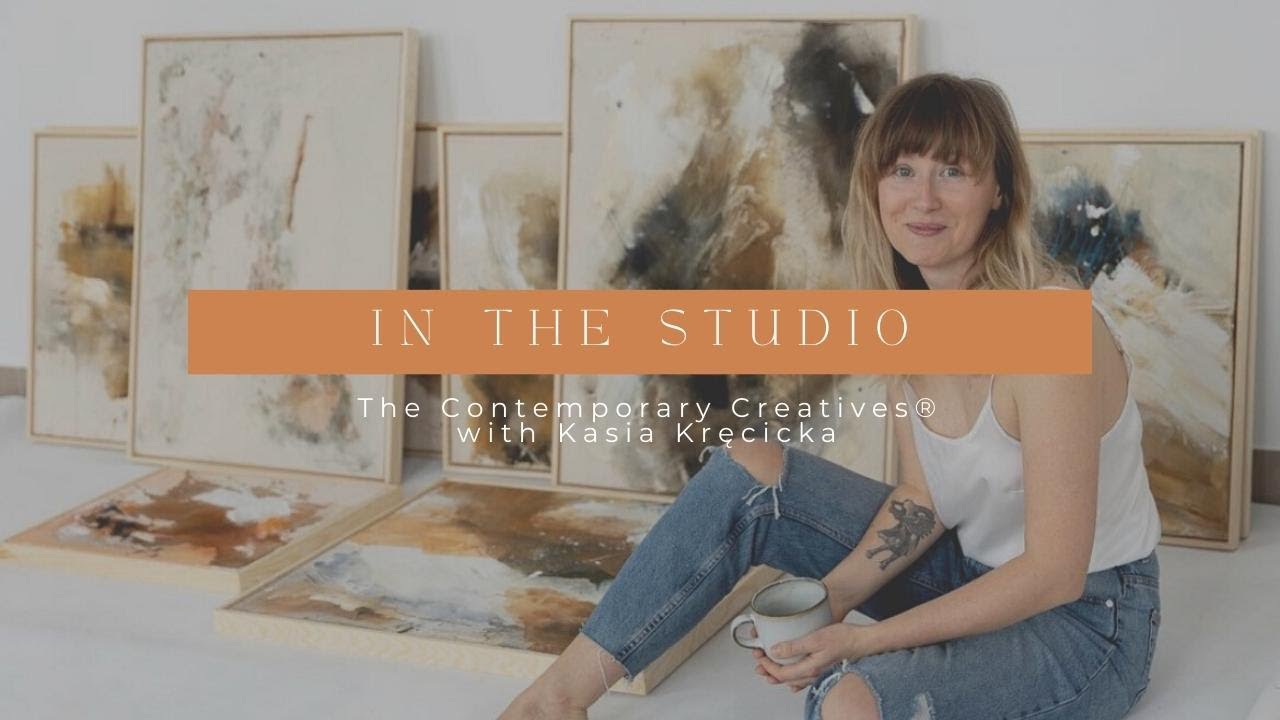 In The Studio with Polish artist Kasia Krecicka