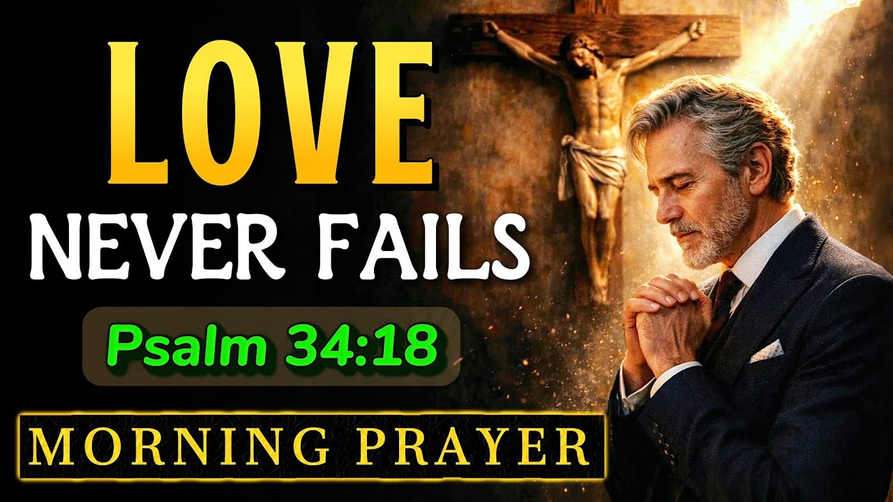 LOVE NEVER FAILS - Miracle Morning Prayer: Healing Words to Mend Your Broken Heart