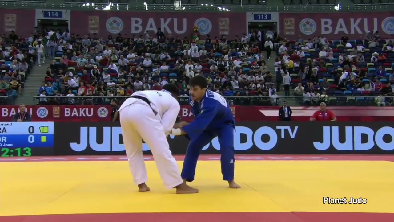 Arnaud AREGBA 🇨🇵 🆚️ Joao FERNANDO 🇵🇹 | 3 раунд/-81кг | Большой Шлем Баку 2023