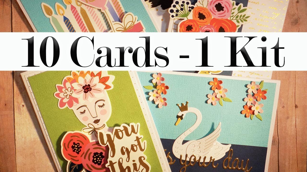 March Madness | 10 Cards, 1 Kit - Spellbinders February Card Kit (Part 1 of 2)