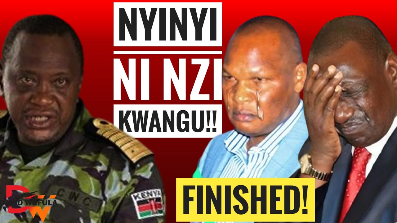 RUTO SENDS CLASS TWO DROP-OUT FAROUK TO BLOCK UHURU'S BANK ACCOUNTS AND REGRETS!