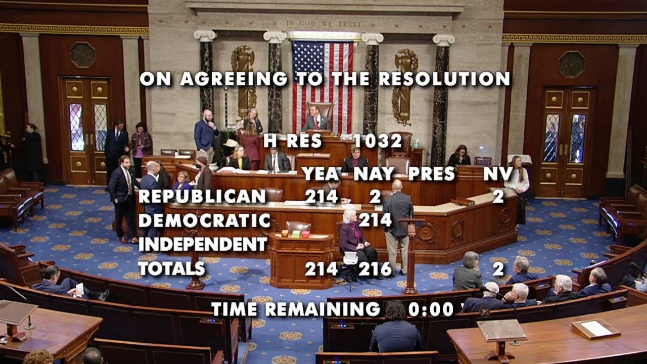 Shutdown Vote LIVE: US House Votes on Senate $1.2T Funding Deal | Trump | ICE | Pentagon | US News