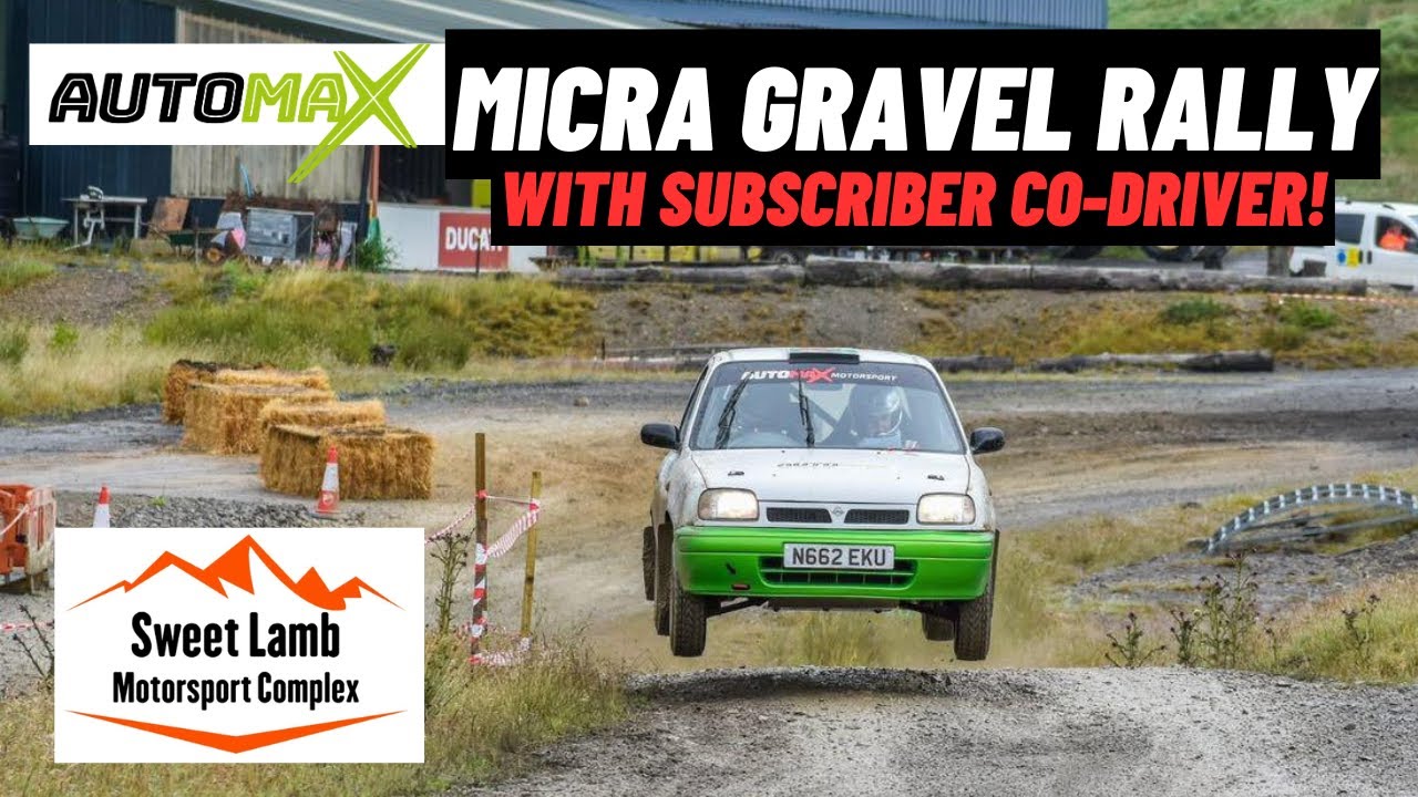 Gravel Rally in the Nissan Micra Project