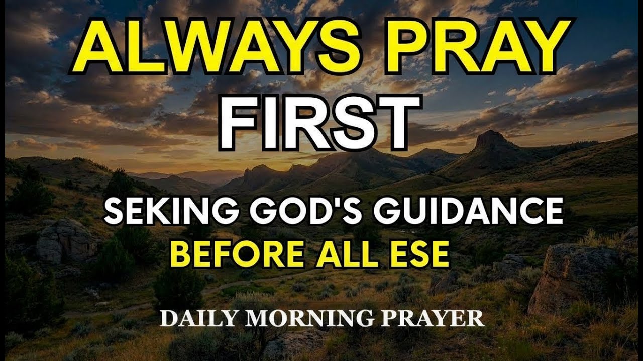 Start Your Day With Matthew 6:25 | Trust God With Every Battle ｜ Anointed Prayer to Release Anxiety