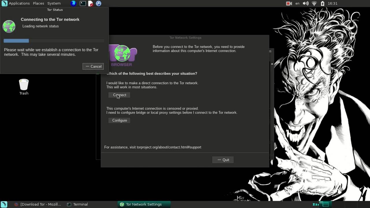 Install Tor Browser ParrotOS